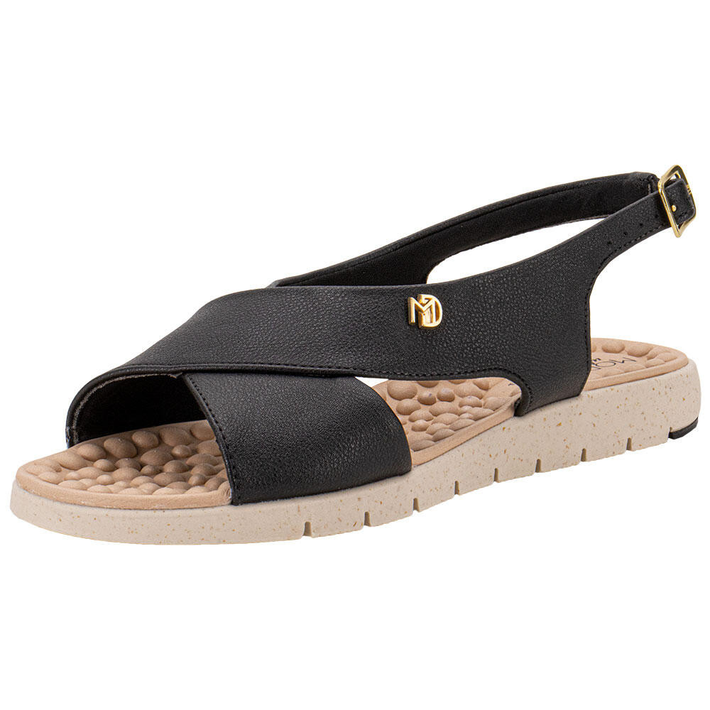 Sandália Feminina Flat Modare 7162203 em Oferta na Shopee