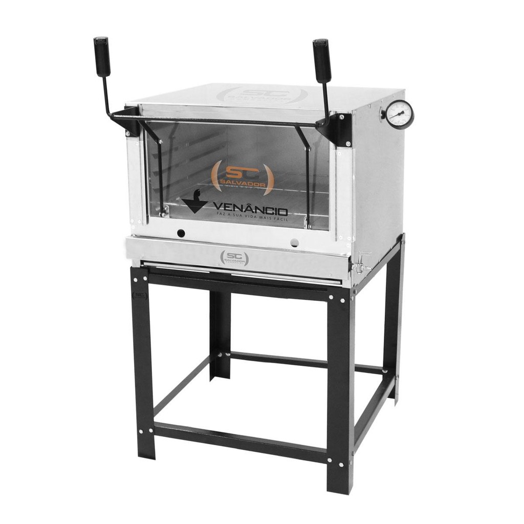 Forno Refratário Lastro Gás Industrial Roma Inox FIRI80 - Venâncio