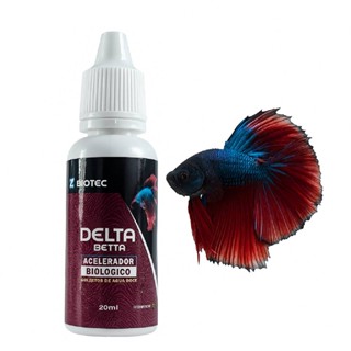Delta Betta Acelerador Biológico Aquário Água Doce 20ml em Oferta na Shopee