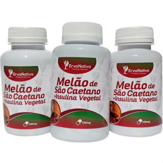 MELAO DE SAO CAETANO + INSULINA VEGETAL - KIT COM 300 CAPSULAS em Oferta na Shopee