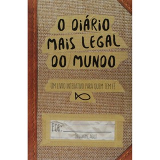 O Diário Mais Legal do Mundo em Oferta na Shopee