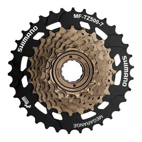 RODA LIVRE SHIMANO MF-TZ500 7V 14/34D MEGA RANGE INDEX