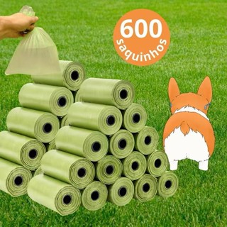 Kit Saquinhos Higiênicos Refil Cata Caca - Escolha seu kit em Oferta na Shopee