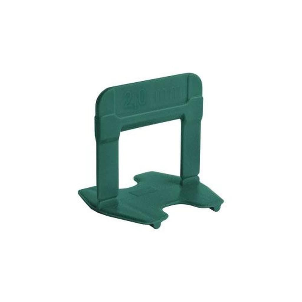 Nivelador de Piso 2mm Eco - Pacote com 50 Unidades - Cortag - Para Porcelanatos