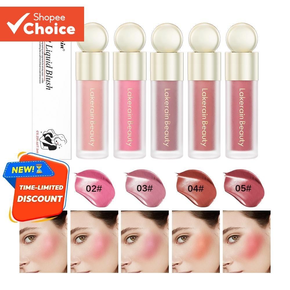 Blush Líquido 24H Wear-Aparência De Veludo , À Prova D'água E Natural , De Maquiagem Diário Para Rosto Fresco , Sem Roug