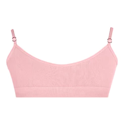 Sutiã Top Infantil Sem Costura Candy Pink Zee Rucci