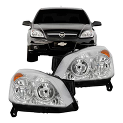 Par Farol Vectra 2006 2007 2008 Cromado Chevrolet
