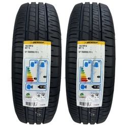 KIT 02 PNEUS DUNLOP 185/70R14 88T SP TOURING R1 GOL CORSA VOYAGE PALIO