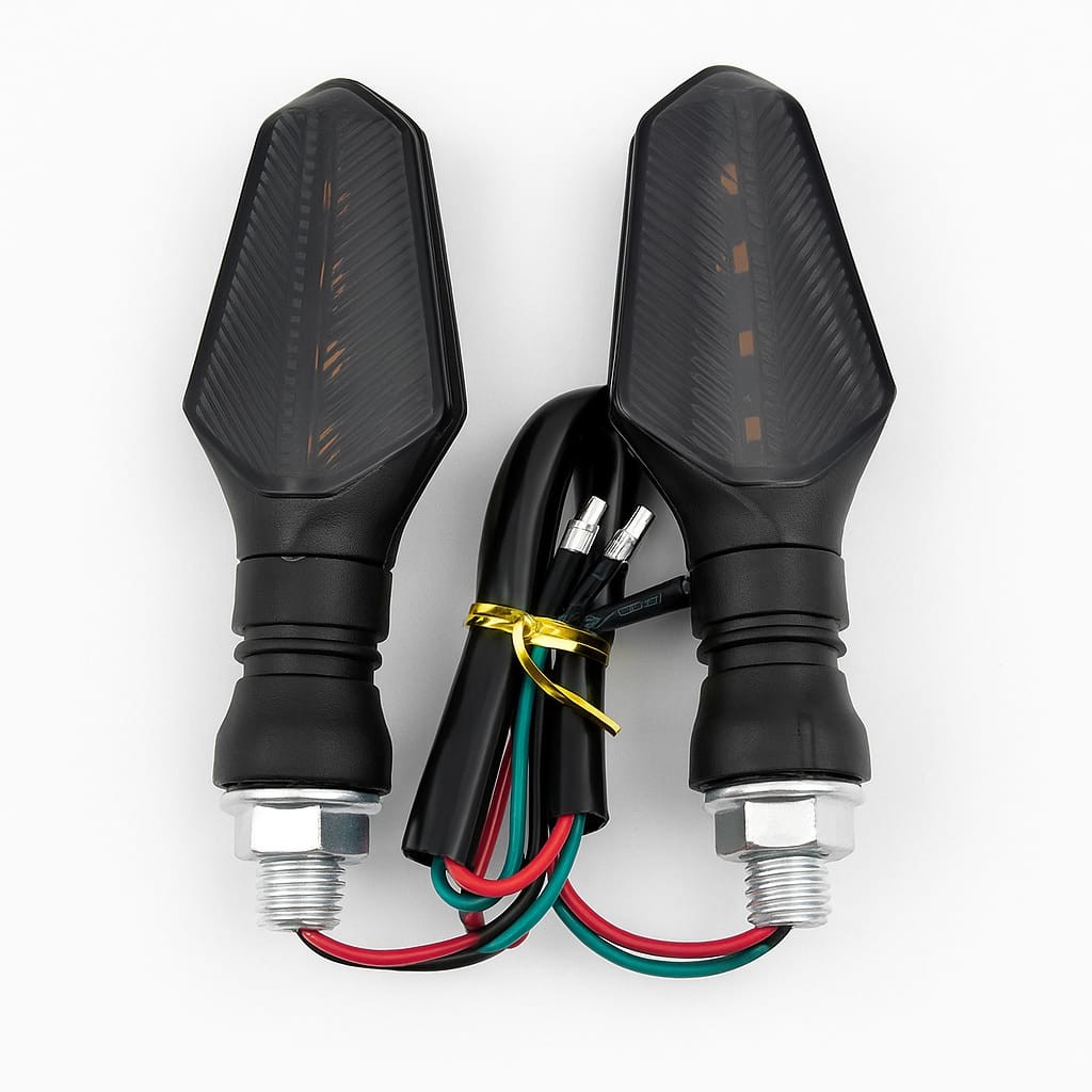 Par Pisca LED Sequencial Arrow 12V Universal – Titan 160, Fan, Twister, CB300, XRE, Fazer, Bros