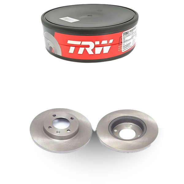 Par disco Freio Solido Gol G1 G2 G3 1992 a 2005 TRW em Oferta na Shopee