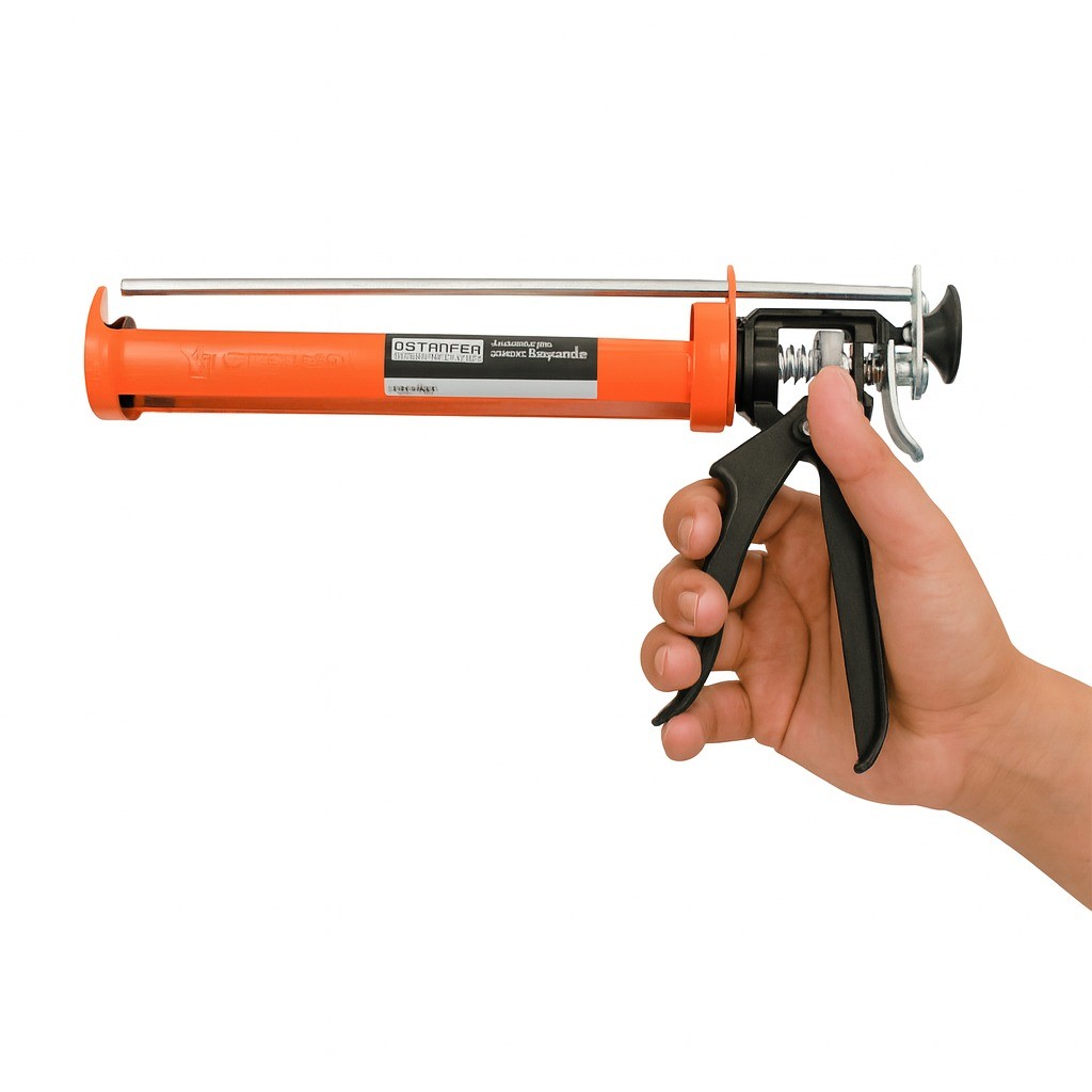 Pistola Aplicador de Silicone Alta Pressão Profissional Starfer p/ Vedante PU e Polímeros