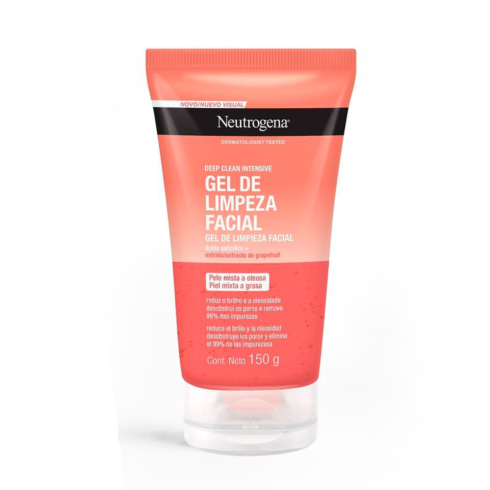 Sabonete Facial Neutrogena Deep Clean Grapefruit 150g - Beauty