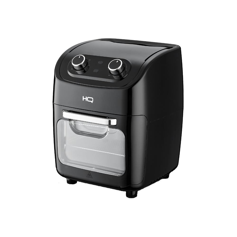 Fritadeira Sem Óleo AirFryer Oven HQ 12 litros 3 em 1 Mecânica Com visor Preta HQ-AFO12LMV...