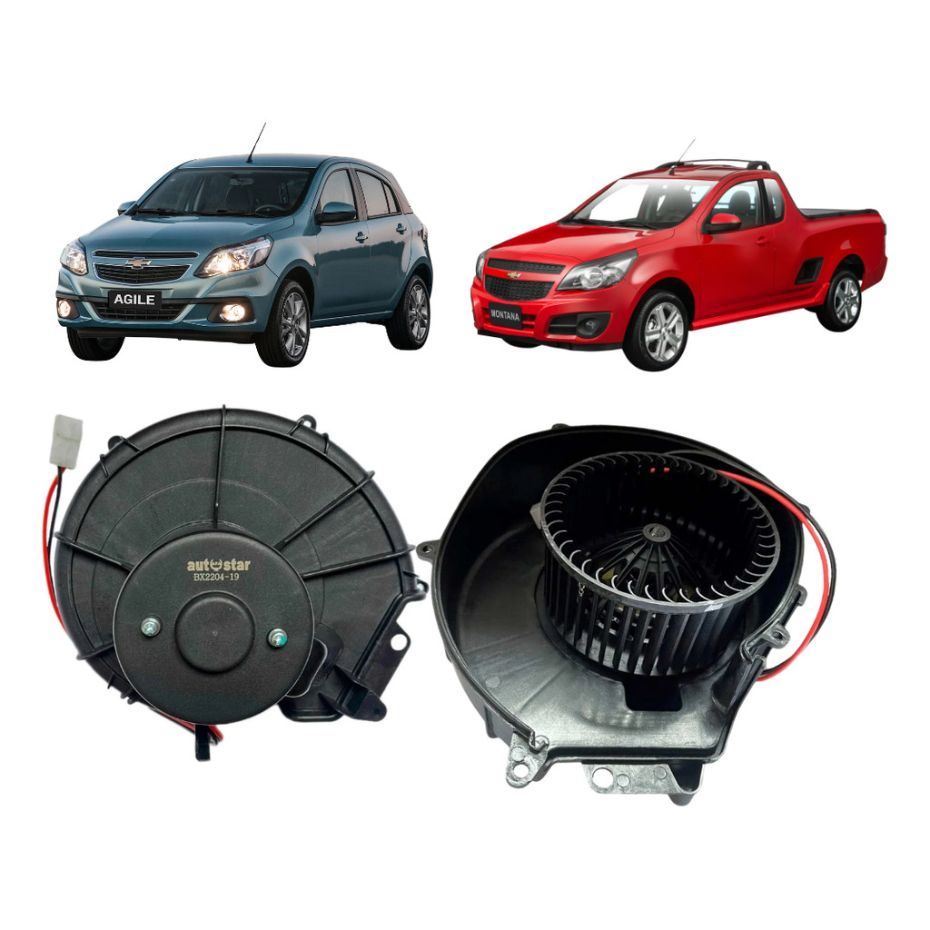Motor Ventilador Interno Gm Agile Montana 1.4 12v 2011 2017