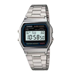 Relógio Casio Vintage A158WA-1DFU Prata