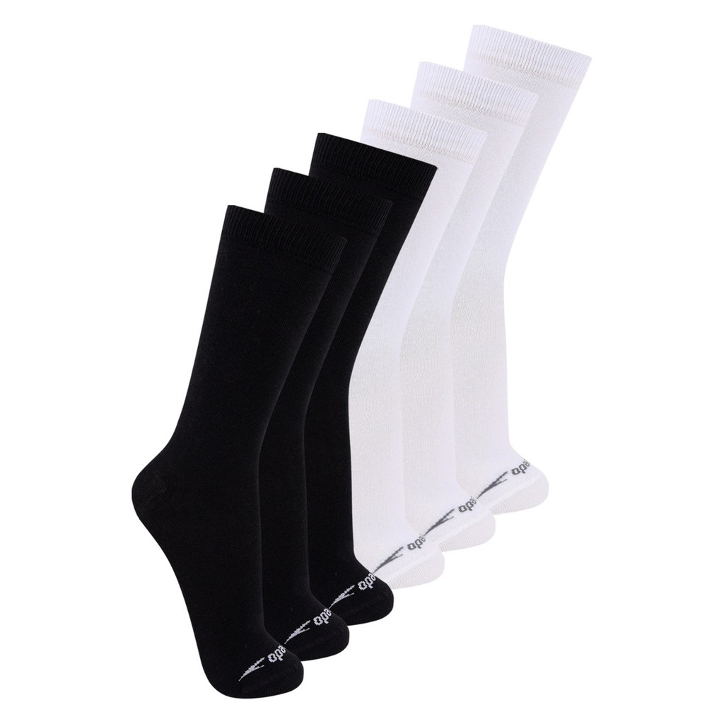 Kit com 6 Pares de Meias Esportiva Cano Longo Speedo 8026 Colorido