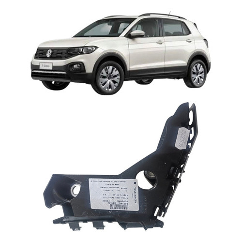 Guia Suporte Parachoque Dianteiro Vw T-cross 20/24 Original!