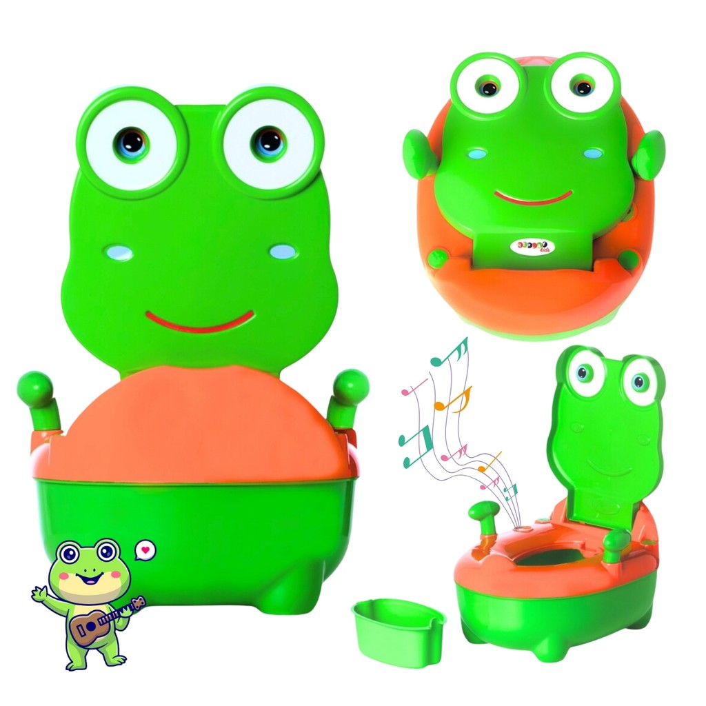 Imagem Troninho Penico Infantil Musical Sapinho Verde - Replay Kids