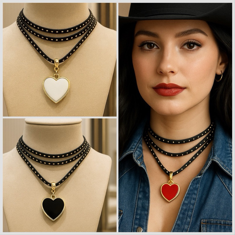 Colar estilo Country Sertanejo elegante vários modelos em Oferta na Shopee