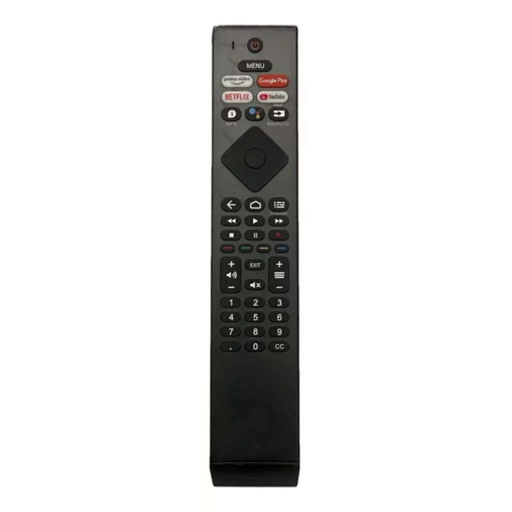 Controle Remoto Para Tv Philips Smart Uhd 4k Led 50pug7406 - Controle Compátível com smart Phillips, para reposição
