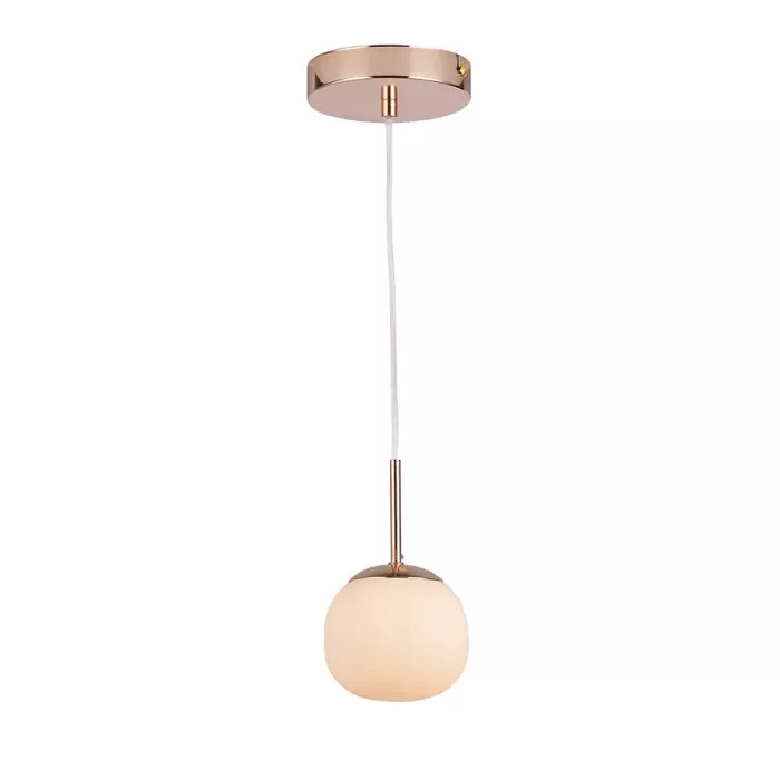 Pendente Pellet Metal e Vidro Dourado Studioluce PD1236