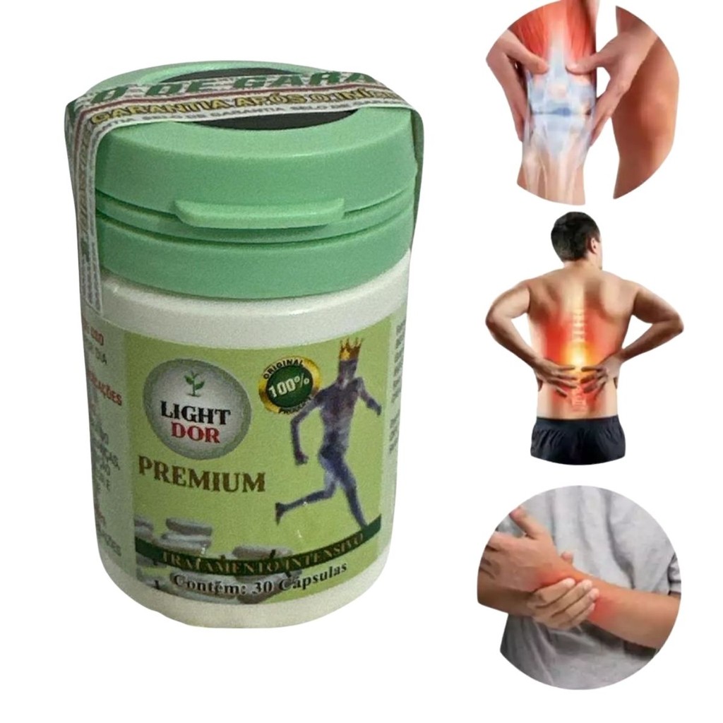 100% Original Suplemento Alimentar Light Dor Original | 30 Cápsulas em Oferta na Shopee