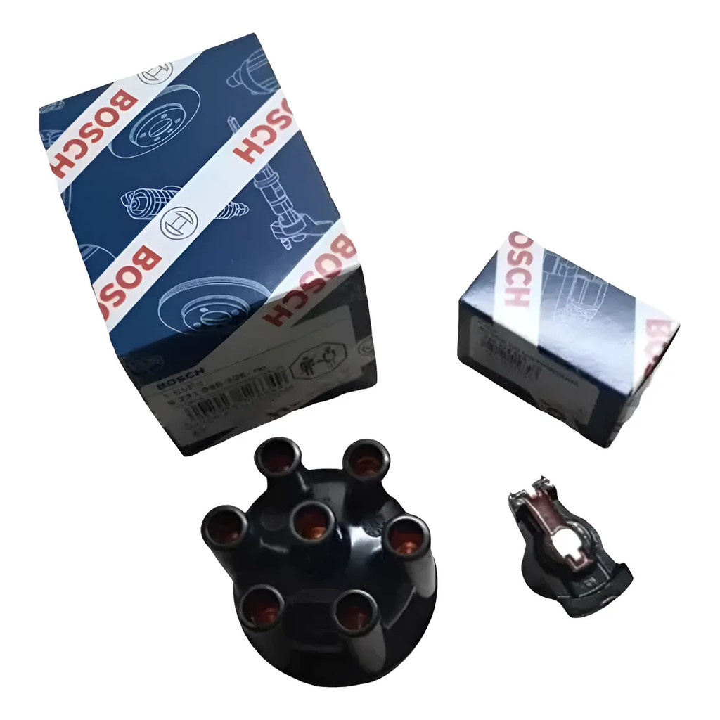 Kit Ignicao Jeep Willys 6cc + Tampa E Rotor Bosch Completo