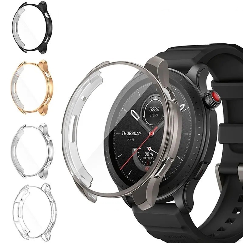 Case capa bumper NSmart de proteção compatíveis com Amazfit  GTR 4