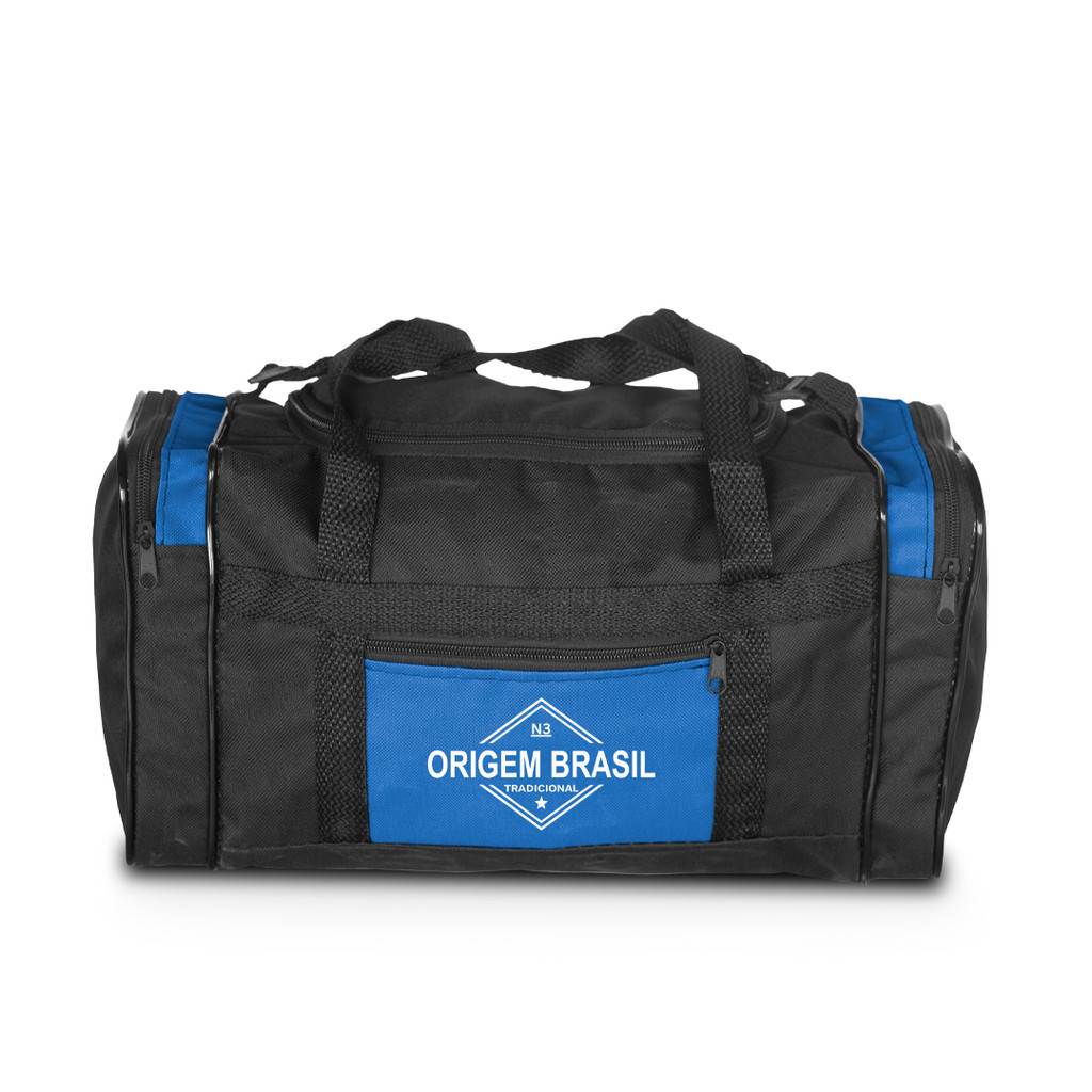 Bolsa de Viagem N°3 Pequena Academia Trabalho Lona Origem Brasil