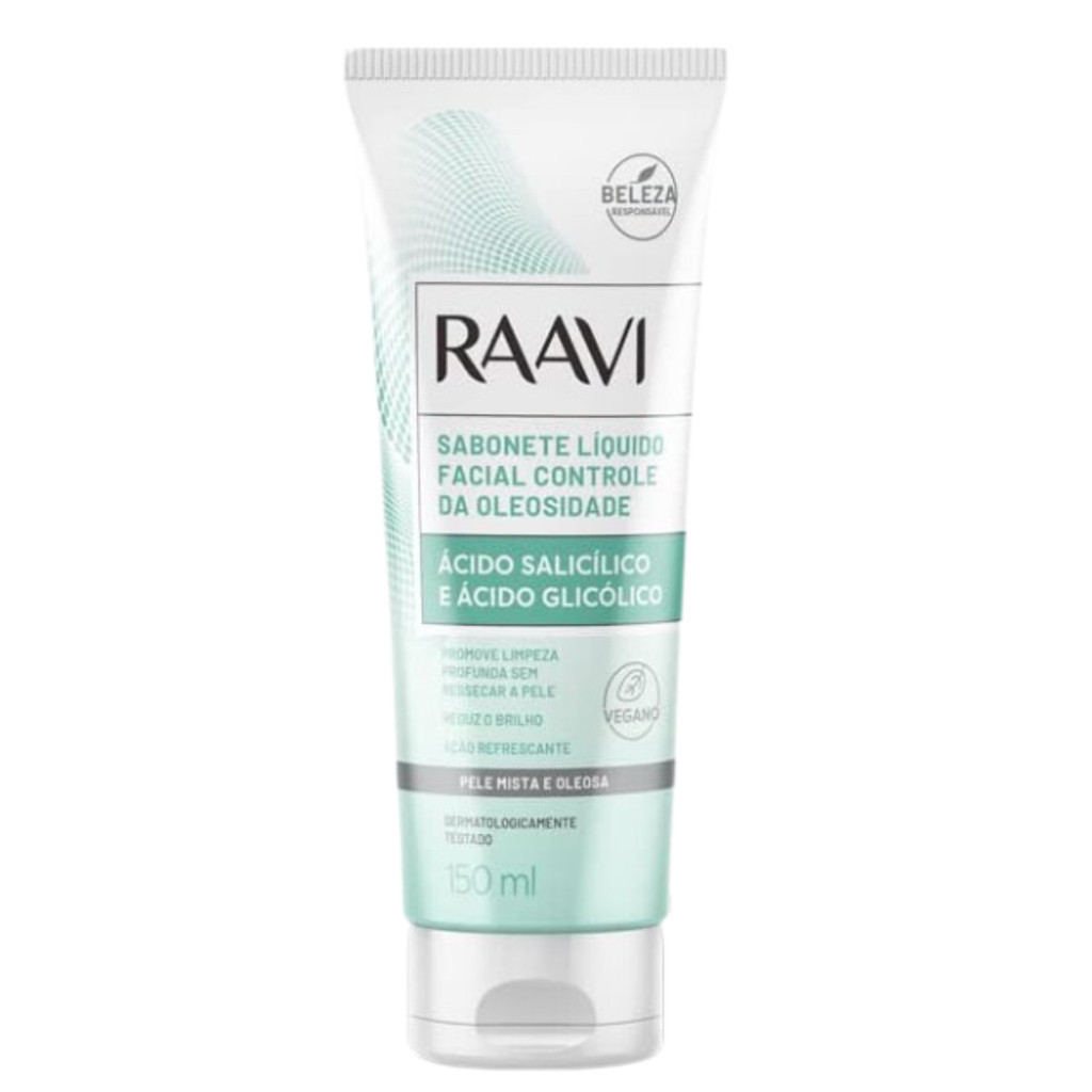 Sabonete Raavi Liquido Facial 150ml
