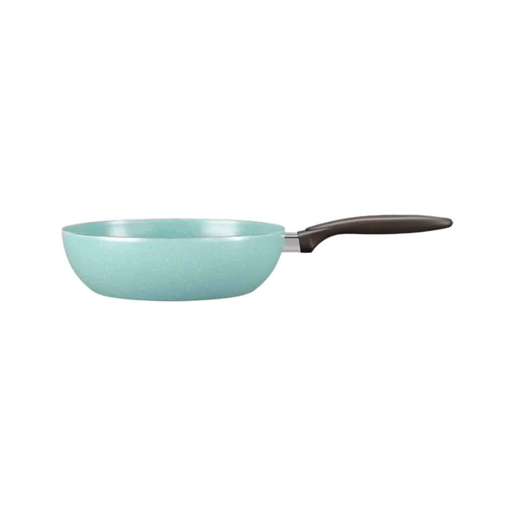Panela Wok 24 cm Antiaderente Mineral Resist Verde Ceramic Life Suprema Brinox - 7245/373 em Oferta na Shopee