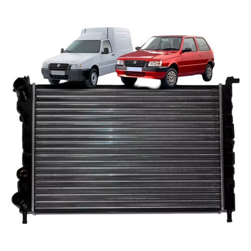 Radiador Fiat Uno Fiorino Fire Furgão 2010 2011 2012 Com Ar