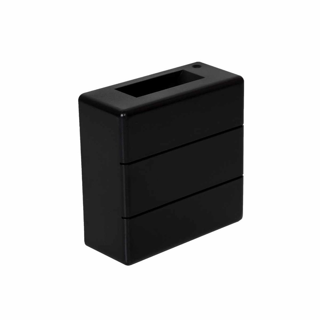 Arandela Preta Externa Interna Led Elegance Rischi 3000k 6w