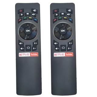 2 Pc De Controle Compatível Tv Multilaser Rc3442108/01 Tl002