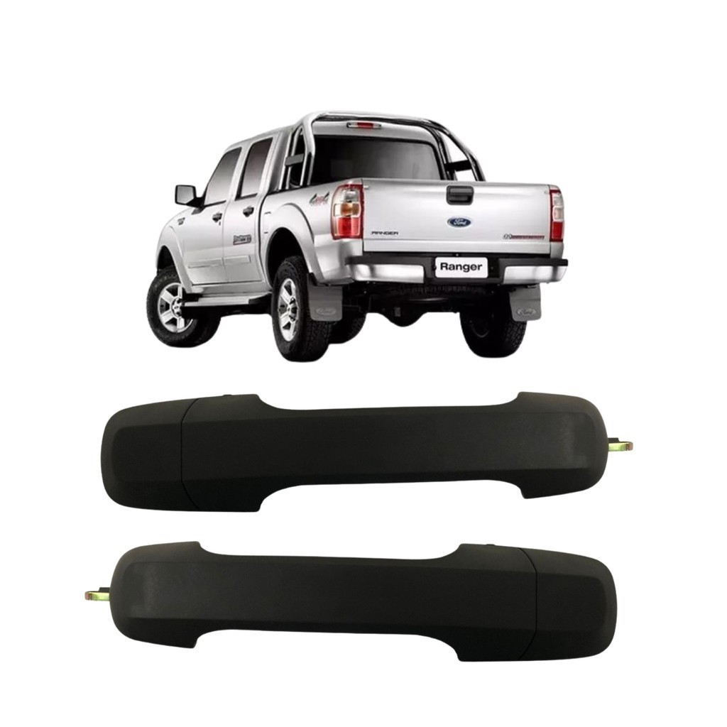 Par Maçaneta Externa Porta Traseiras Ford Ranger 2009 A 2012 em Oferta na Shopee
