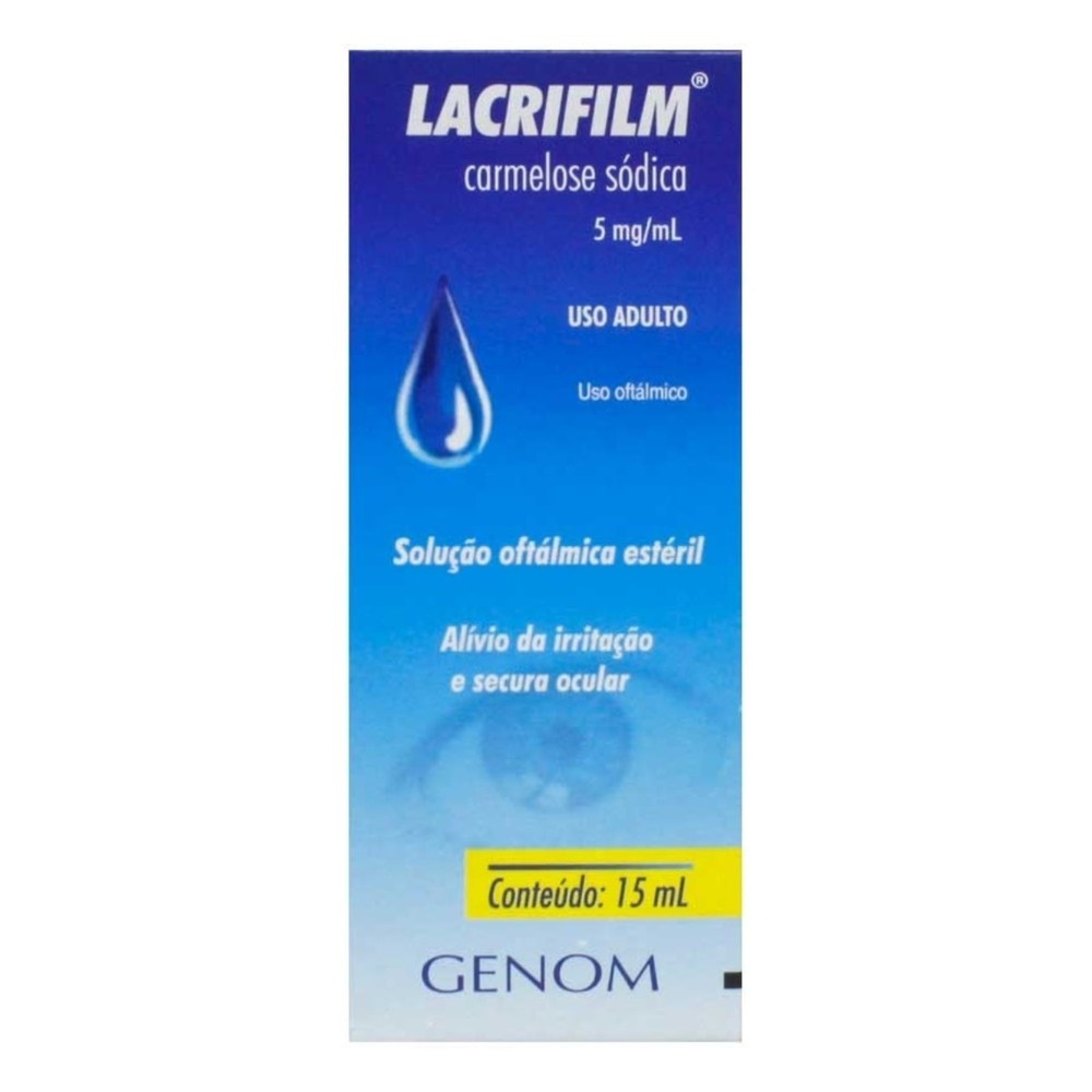 Lacrifilm 5mg Solucao Oftalmica 15ml em Oferta na Shopee