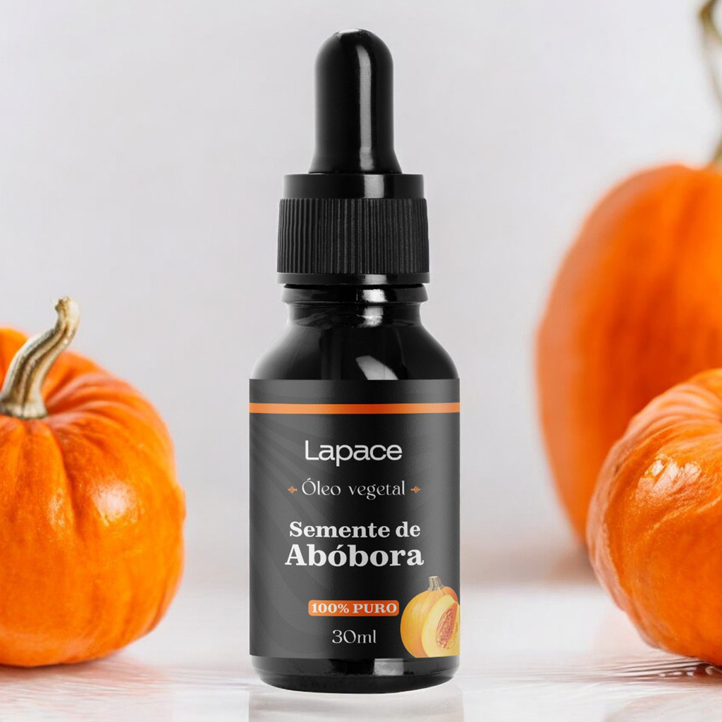 Óleo Vegetal Semente de Abóbora 100% Puro 30ml Lapace Imunidade e Cabelo Super Resultado