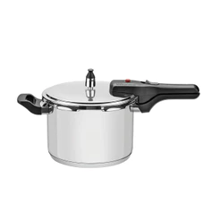 Panela Pressão Tramontina Brava Aço Inox Fundo Triplo 4,5 Litros Cabo Antitérmico