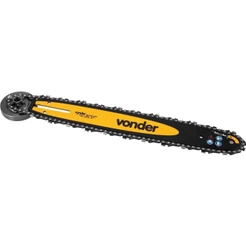 Sabre para Motosserra 14'' 35,5 cm Calibre 0,050'' com Corrente e Coroa Vonder
