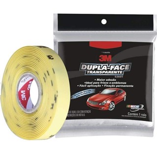 Fita Dupla Face 3M Automotiva 5369T Transparente 12MM X 3M em Oferta na Shopee