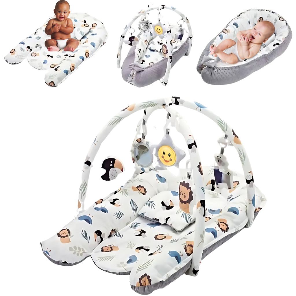 Tapete de Atividades Bebê Ninho Musical Dreamy - Maxi Baby em Oferta na Shopee