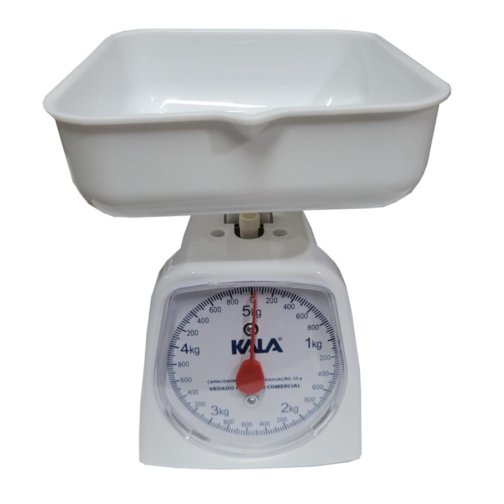 Balança Para Cozinha 5 Kg Uso Doméstico Mecânica Kala