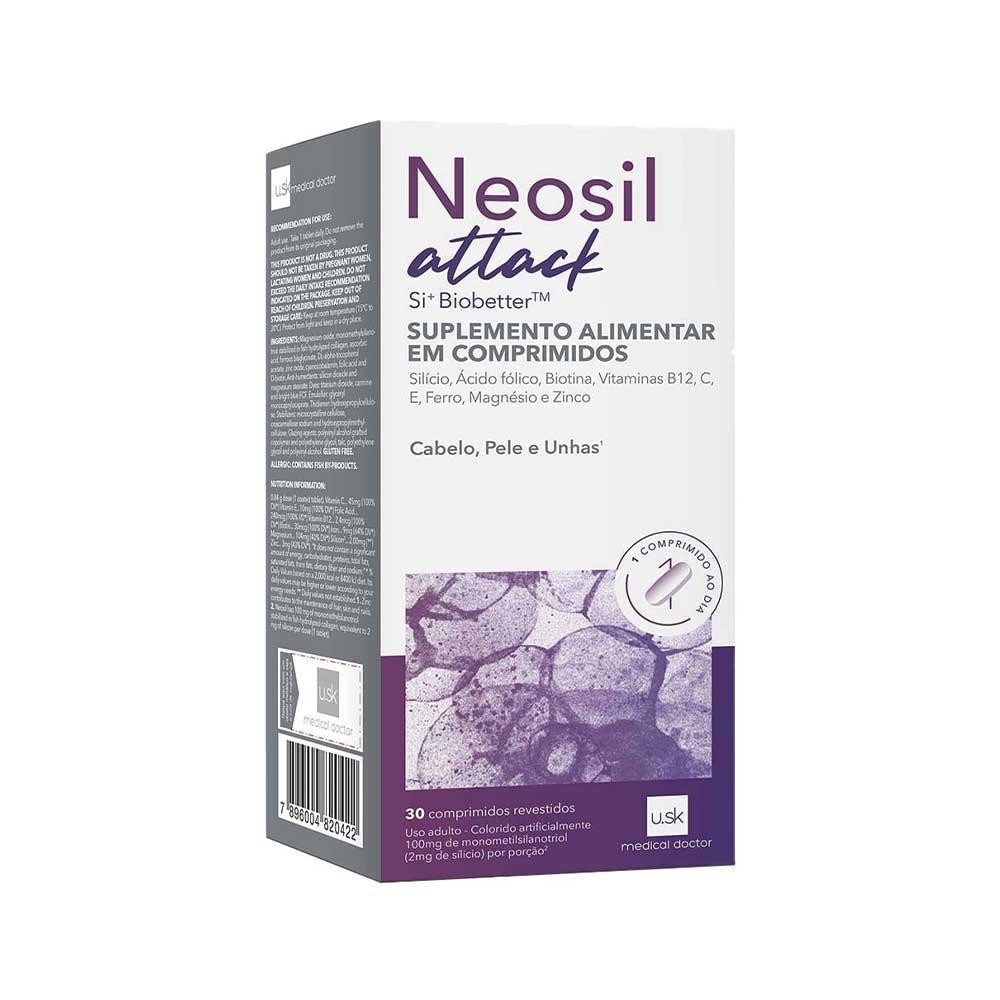 NEOSIL ATTACK COM 30 COMPRIMIDOS - Health