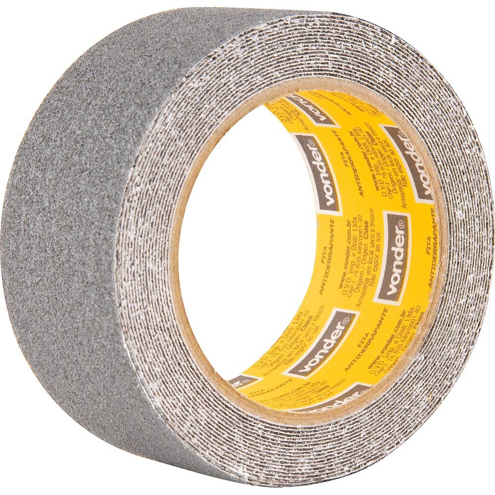 Fita Antiderrapante 50mmx5M Cinza Vonder