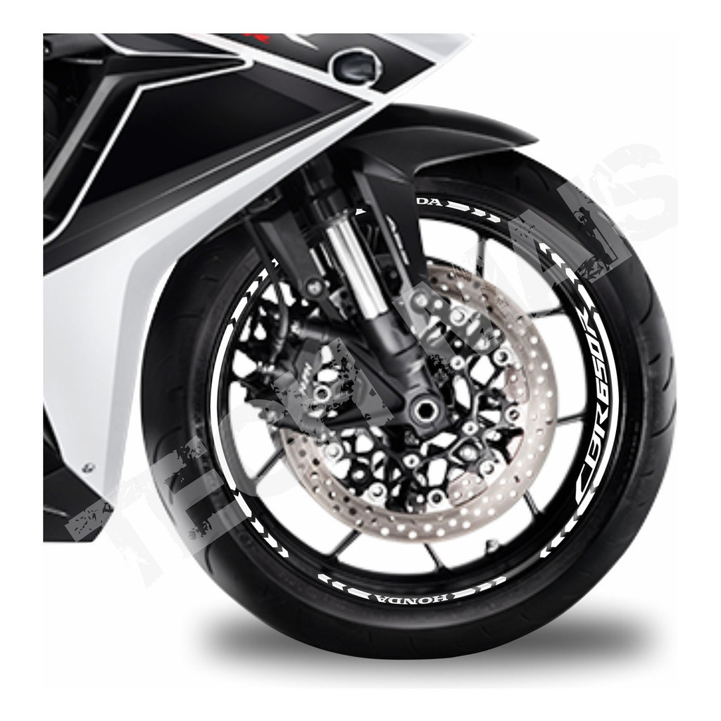 Kit Adesivos Refletivo De Rodas e Frisos para Moto Honda Cbr650 R cbr 650r cbr 650r