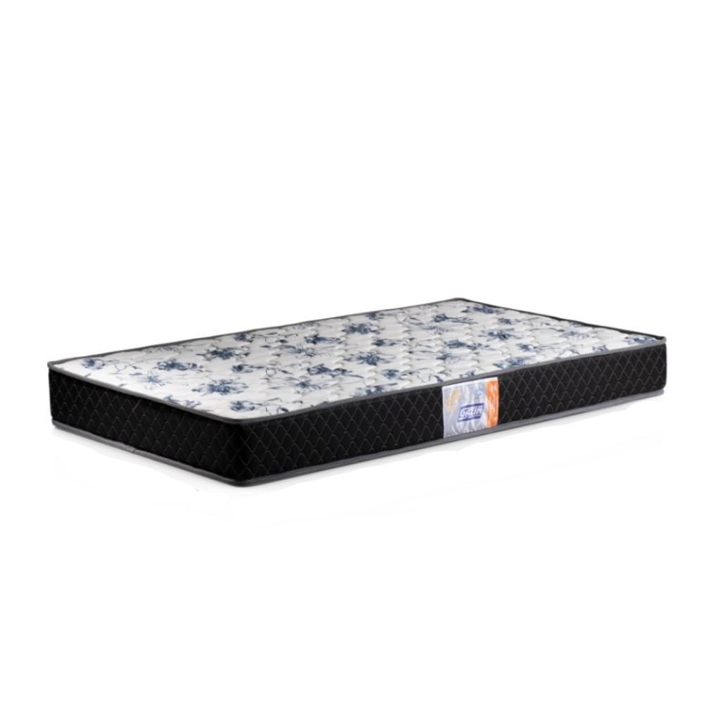 Colchão Solteiro D33 78x188 Gazin Supreme Preto Branco - Home & Living