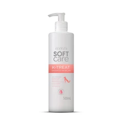 Shampoo Dermatológico Pet Cachorro Gato K-Treat Micelar Soft Care Para Peles Sensíveis 500mL