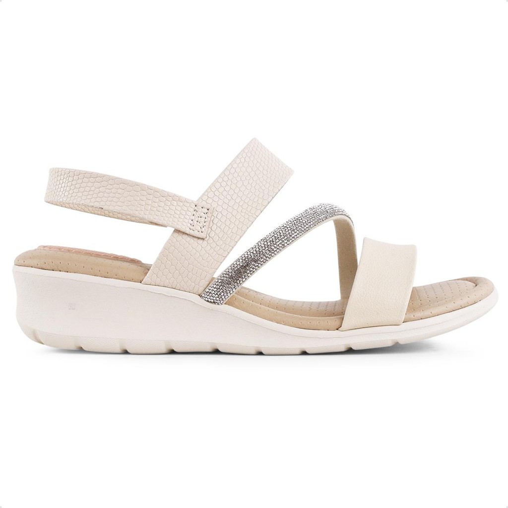 Sandália Modare Plataforma Strass Feminina 100% Original Com Nota Fiscal e Garantia - Women Shoes