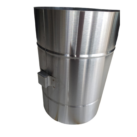 Registro Damper 9 Polegadas  Aço Inox 430