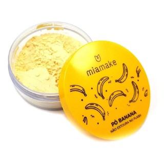 Mia Make Pó Facial Banana 15g em Oferta na Shopee